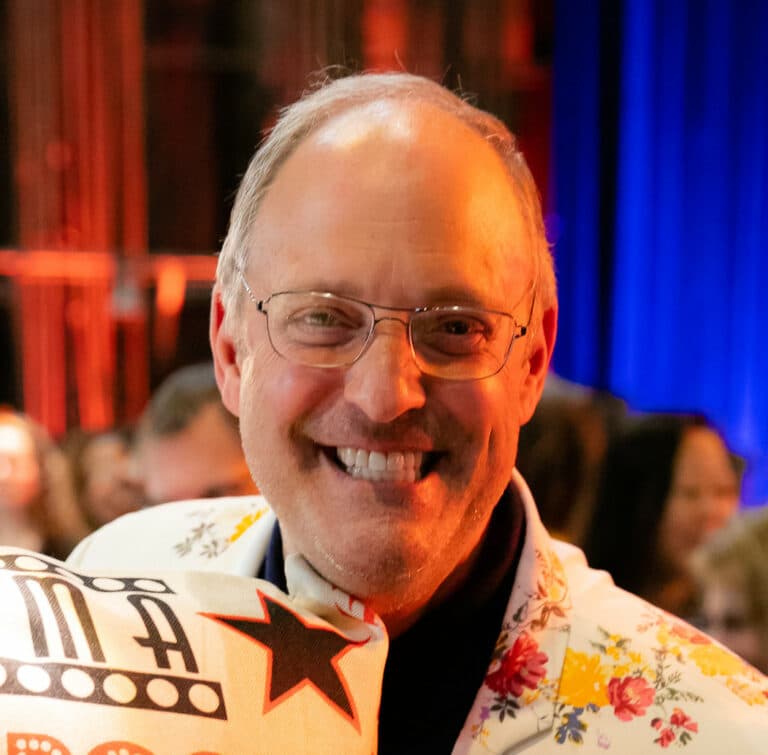 Neil Newman smiling at Spring Melt