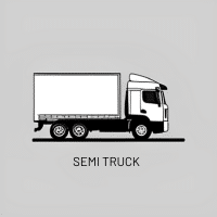 Picture of semi-truck